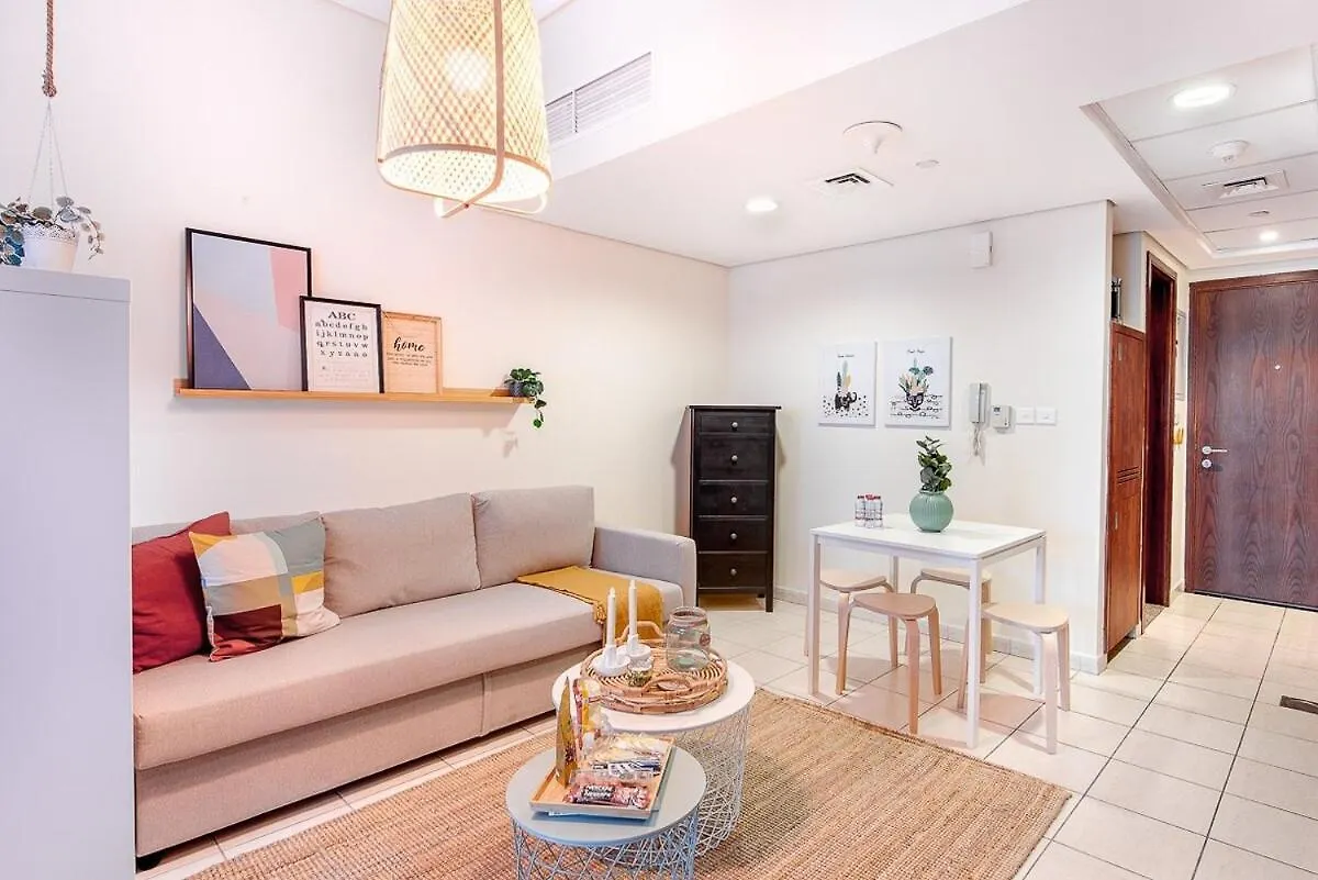 Bohemian Inspired Studio Perfect For A Family Of 4 In Jlt! Apartment Dubai 0*,  United Arab Emirates
